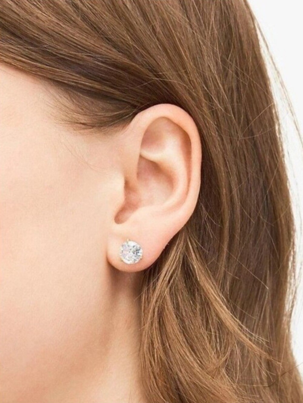 Kate Spade Rise & Shine Silver Stud Earrings NWT - Picture 2 of 4